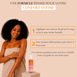 Gel nettoyant intime - Velours de pêche