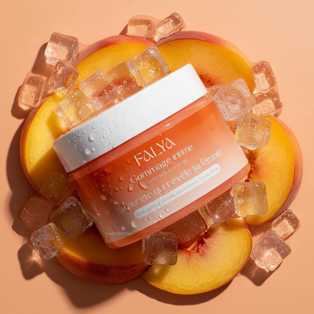 Gommage intime - Velours de pêche