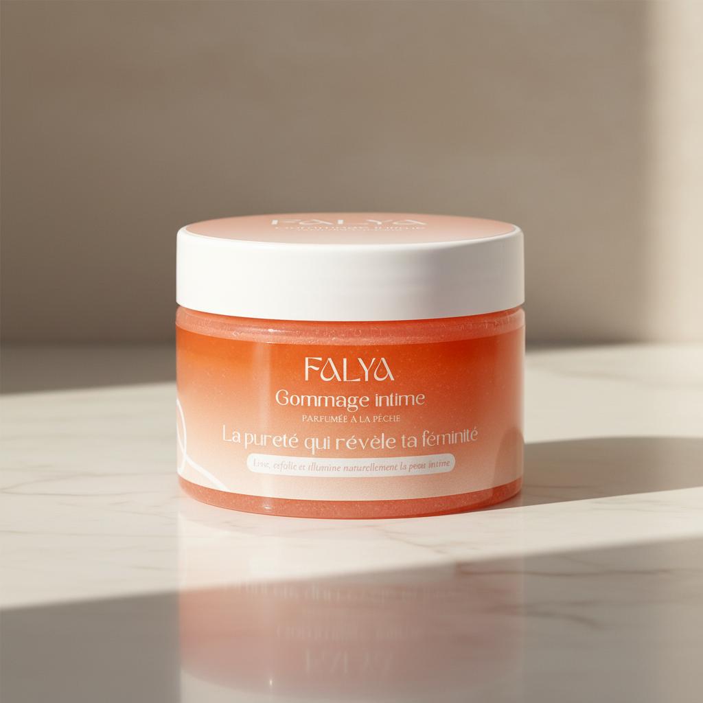 Gommage intime - Velours de pêche